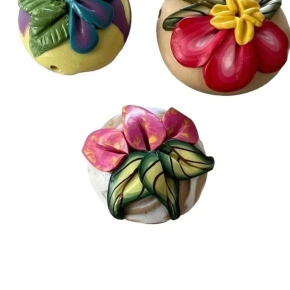 Polymer Clay Handmade Tropical Beads‎ Key West - Picture 2 of 5